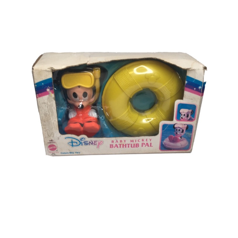 Vintage Mattel Baby Mickey Bathtub Pal